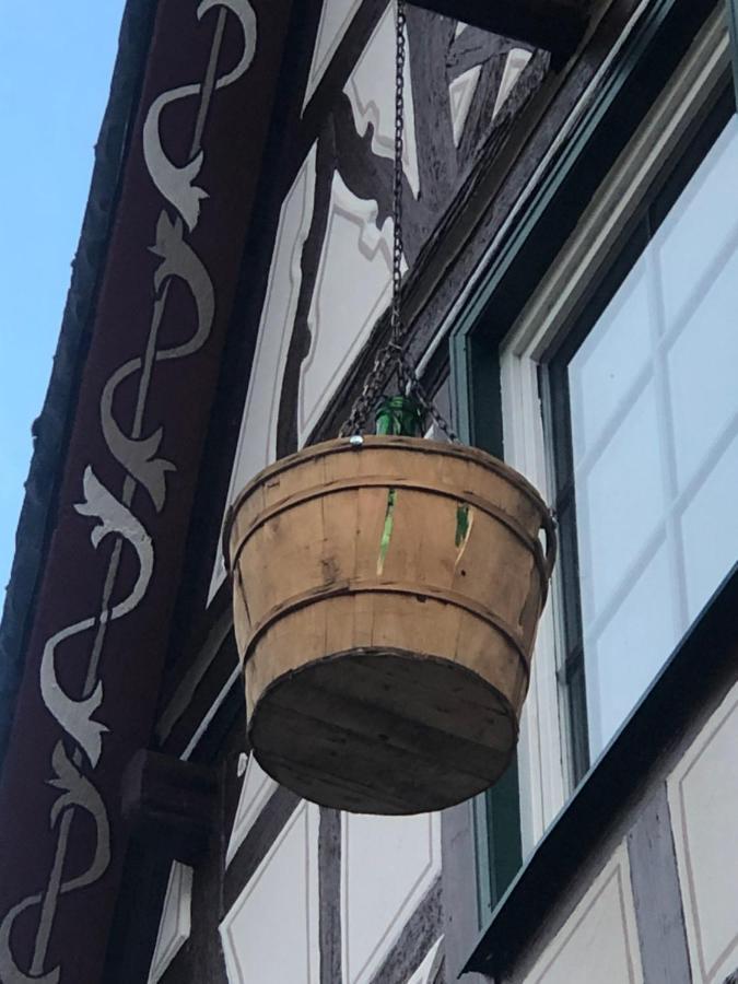 Schoene Ferienwohnung Altes Gebaelk Fachwerkhaus 巴哈拉赫 外观 照片
