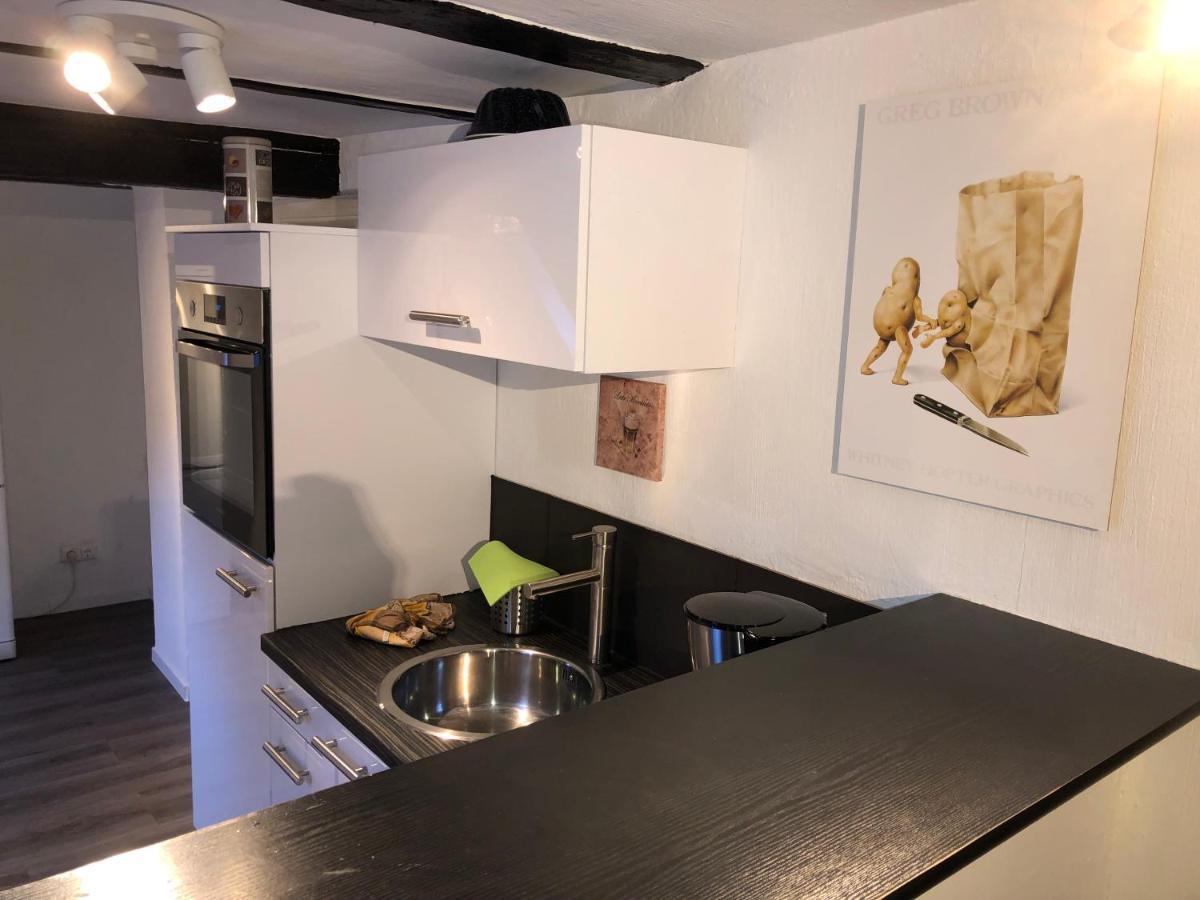 Schoene Ferienwohnung Altes Gebaelk Fachwerkhaus 巴哈拉赫 外观 照片