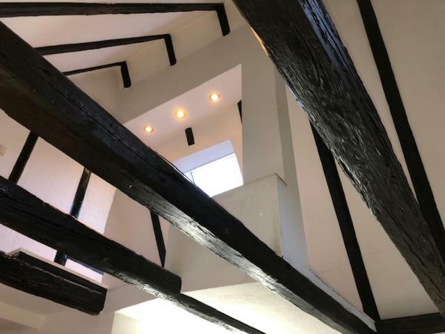 Schoene Ferienwohnung Altes Gebaelk Fachwerkhaus 巴哈拉赫 外观 照片